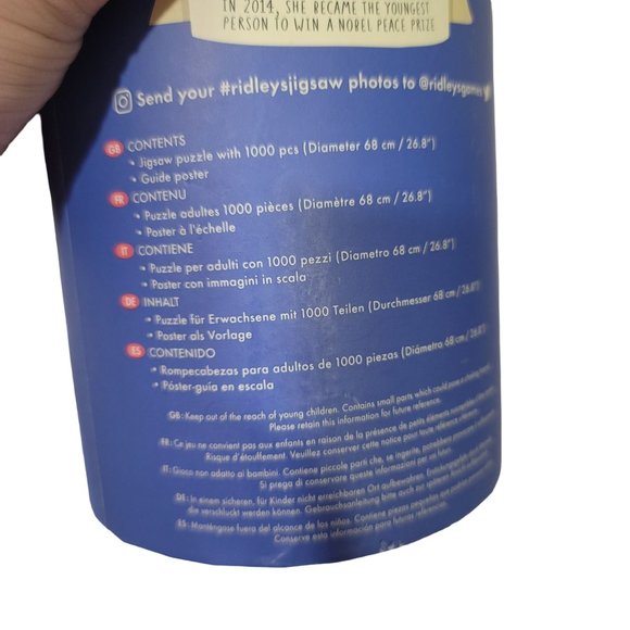 Ridleys NWT Jigsaw Puzzle Inspirational Women in Original box 1000 pieces - Picture 4 of 8